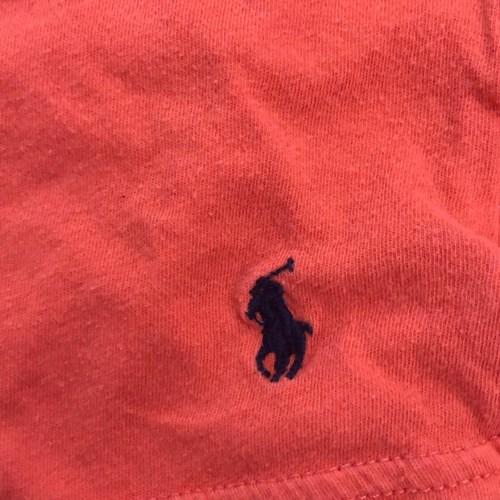 Polo Ralph Lauren Men's Cotton Orange T-Shirt